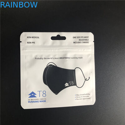 Borsa di plastica Vmpet dell'alta società di confezione per la vendita al dettaglio di Cmyk MPET per i calzini degli alimenti