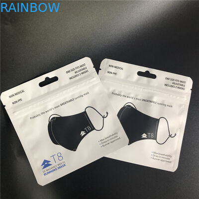 Borsa di plastica Vmpet dell'alta società di confezione per la vendita al dettaglio di Cmyk MPET per i calzini degli alimenti