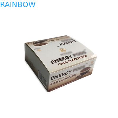 Vmpet d'imballaggio del bordo di avorio del contenitore 350G di carta dell'esposizione di iso CMYK dello spuntino