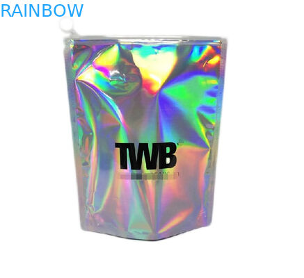 Borsa Cmyk di imballaggio di plastica dell'abbigliamento di VMPET Mopp 110mic con la finestra