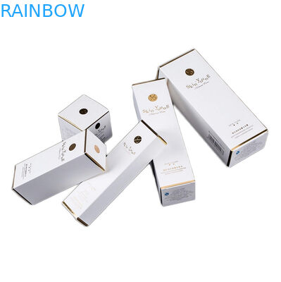 Cosmetici di carta dello SGS CMYK che imballano timbratura della stagnola delle scatole 2oz 60ml 30ml