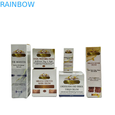 Cosmetici di carta dello SGS CMYK che imballano timbratura della stagnola delle scatole 2oz 60ml 30ml