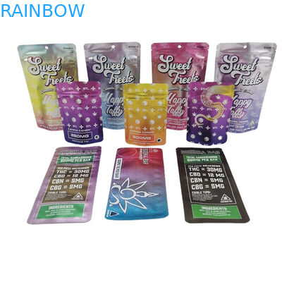 Borsa resistente 500mg VMPET Candy Edibles di Mylar dei bambini dello SGS 120mic MOPP