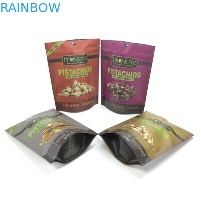 Iso VMPET Matte Zip Lock Bags 14g di incisione di MOPP risigillabile per alimento