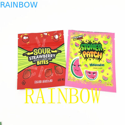 seme di fiore del sacchetto della borsa di Mylar del di alluminio di 100mic CMYK 7g VMPET FDA