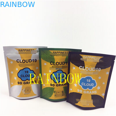 sacchetto risigillabile della stagnola 1lb che imballa AL dell'ANIMALE DOMESTICO di Gummies Candy di 140 micron