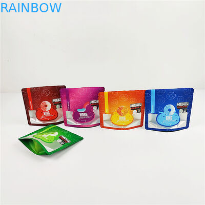 Sacchetti 100mic Matte Clear Mylar Bags della prova dell'odore di rotocalcografia di 3.SA8000 QS CBD