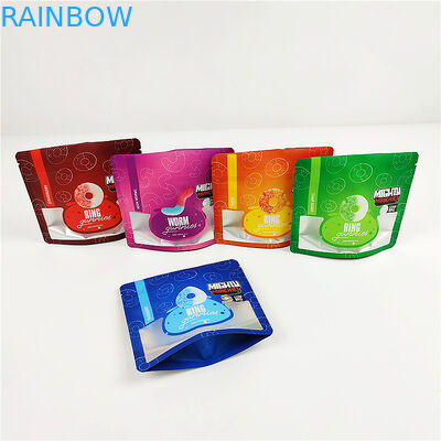 Sacchetti 100mic Matte Clear Mylar Bags della prova dell'odore di rotocalcografia di 3.SA8000 QS CBD