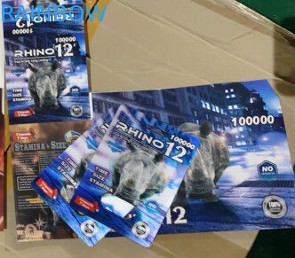 Bolla di plastica della carta di carta della bolla di FX9000 R12 3d che imballa per la pillola del sesso