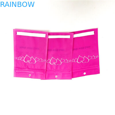 il film multiplo di progettazione di logo di foi della borsa di plastica su ordinazione dei gioielli ha tagliato i Aligners che imballano le borse per la chiara borsa a chiusura lampo dei vestiti