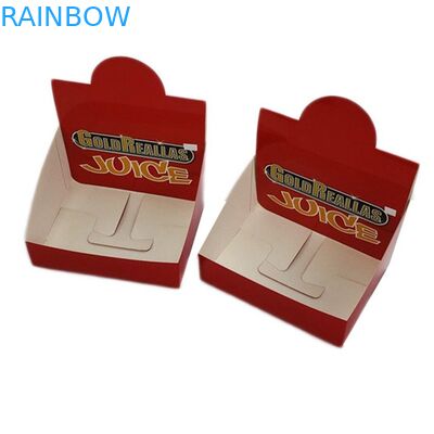 Barre su ordinazione della proteina del cioccolato delle barre di energia della scatola di presentazione di Logo Energy Drink Paper Counter che imballano le scatole