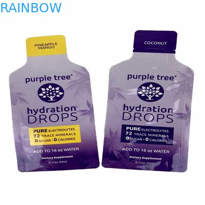 Il cereale su ordine Edibles Mylar insacca le borse d'imballaggio della prova dell'odore della bustina della polvere dell'olio crema del cioccolato del burro di arachidi