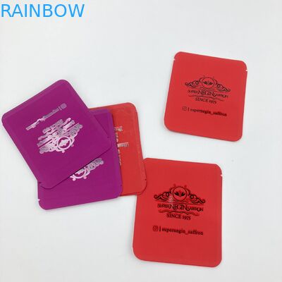 MOQ BASSO 500pcs che mylar commestibile insacca l'imballaggio stampato su ordinazione della borsa della stagnola insacca l'alimento per il croco ed il tè di zafferano asciutti