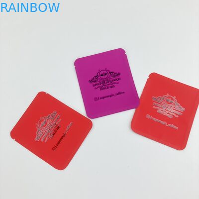 La metallina su ordinazione all'ingrosso del tè del seme di imballaggio per alimenti del foglio di alluminio insacca pianamente la borsa d'imballaggio matta