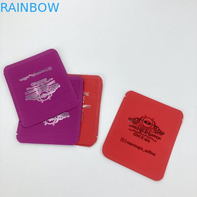 La metallina su ordinazione all'ingrosso del tè del seme di imballaggio per alimenti del foglio di alluminio insacca pianamente la borsa d'imballaggio matta