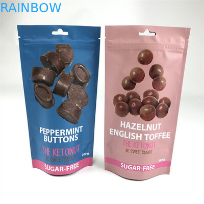 La chiusura lampo di CMYK 110mic sta sul bambino della canapa di Edibles del sacchetto rinforza le borse di Mylar