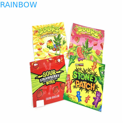 Il sacchetto a chiusura lampo della prova dell'odore di incisione dello SGS di CMYK sta sul bambino 110mic resistente