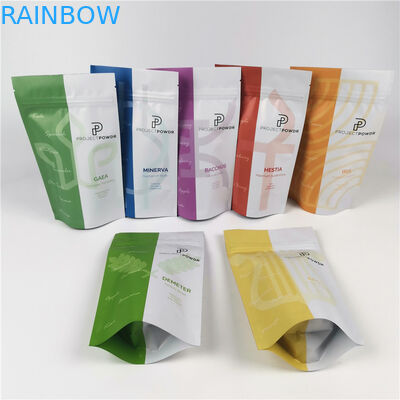 L'alimento spolverizza Doypack insacca il sacchetto di erbe d'imballaggio del supporto di AL 0.7C di incenso di erbe su