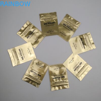 Sacchetti di plastica di incisione 100mic CMYK che imballano il sacchetto piano della chiusura lampo dello SGS VMPET