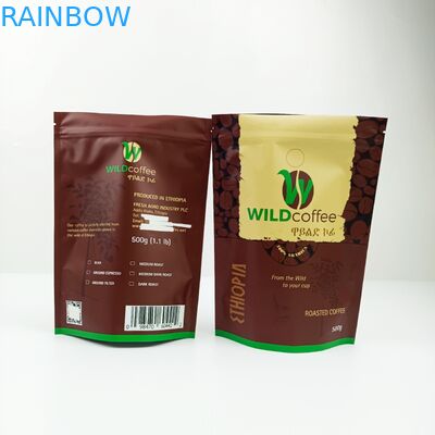 Sacchetto filtro del caffè americano del vmpet dei sacchetti del di alluminio dello SGS CMYK di MOPP 200mic