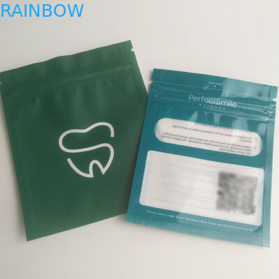 guarnizione della presa del sacchetto di Mylar della plastica del PE di 90mic Matt MOPP per i Aligners della perla