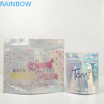 l'imballaggio di plastica a chiusura lampo di 1.2c Mpet CMYK insacca l'incisione di VMPET per i cosmetici dei gioielli