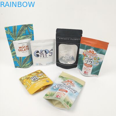 Sacchetto della chiusura lampo di Doypack di incisione di CMYK 200mic Matte Aluminum Foil Pouches VMPET