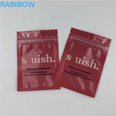 borsa 0.7c Al With Clear Front Window della chiusura lampo di Mylar di incisione di 120mic MOPP