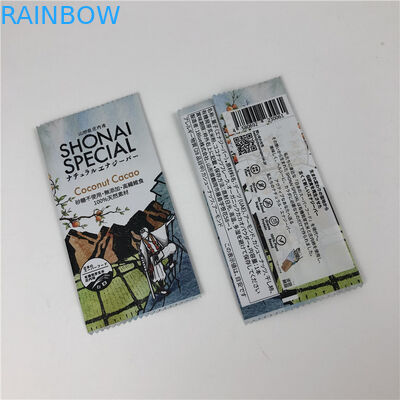 Involucro di plastica su misura di sigillatura posteriore di Antivari di Granola del commestibile della borsa per cioccolato/l'imballaggio Antivari di energia