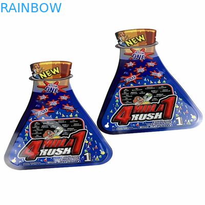 L'abitudine della stampa di Digital modella il sacchetto di Candy dello spuntino della borsa piana dell'alimento di Mylar della bustina dell'olio di cocco per il fiore delle erbacce