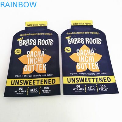 L'abitudine della stampa di Digital modella il sacchetto di Candy dello spuntino della borsa piana dell'alimento di Mylar della bustina dell'olio di cocco per il fiore delle erbacce