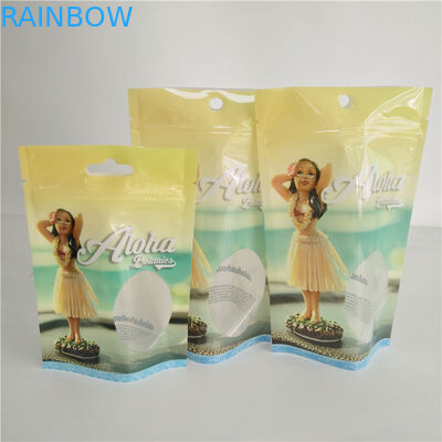 Il nastro stampato su ordinazione dell'olio di canapa sventa la borsa d'imballaggio della capsula di Vape Pen Pack Gummies Candy Pouches CBD delle erbacce di Mylar