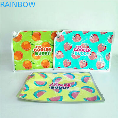 Borsa liquida di plastica di Mylar del sacchetto del becco della prova all'ingrosso per i pacchetti d'imballaggio del sacchetto dell'alimento del liquido del succo