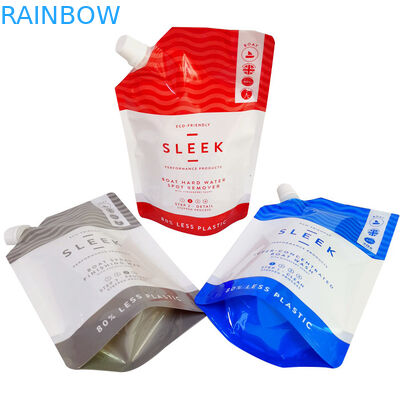 L'incisione della borsa 240mic del sacchetto del becco di CMYK Pantone sta sul sacchetto del becco