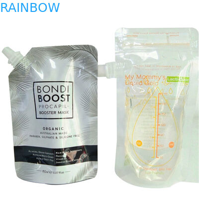 L'incisione della borsa 240mic del sacchetto del becco di CMYK Pantone sta sul sacchetto del becco