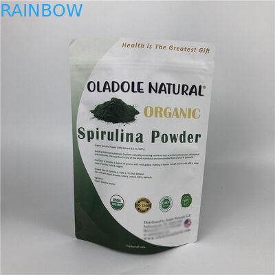 Sacchi di carta bianchi di stampa su ordinazione di Kraft del sacchetto di Chips Zip Lock Stand Up