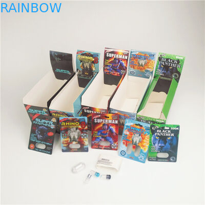 La capsula di rinoceronte della pillola produce delle bolle sulla carta riciclata 200mic di carta d'imballaggio di rinoceronte 7 delle carte