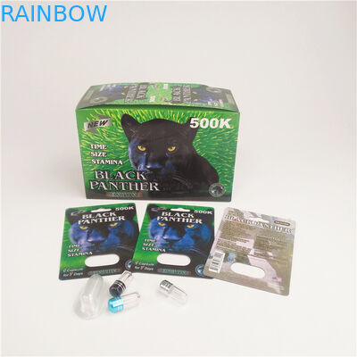 carta Pantone CYMK CMRK della bolla della pillola del rinforzatore 90mic con la scatola di presentazione