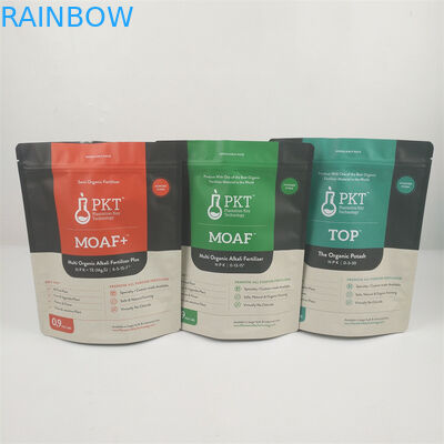 Sacchetti di plastica di VMPET Doypack che imballano la prova Pantone CMYK dell'odore 120 micron