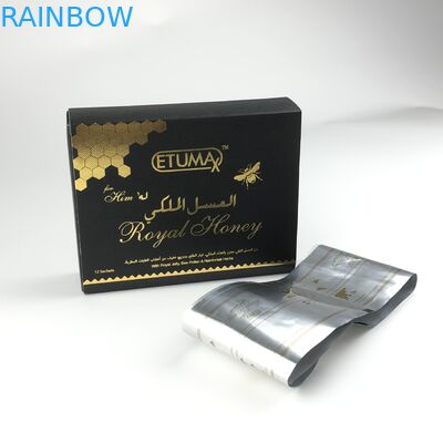 La salute su ordinazione di Honey Packaging Bags 12g 15ml 20grams del cavallo del nero della bustina del miele 10g di VIP completa la bustina d'imballaggio