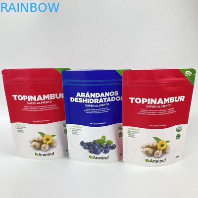 Borsa d'imballaggio della carta kraft di PLA dei film OPP AL Biodegradable dell'alimento PER ANIMALI DOMESTICI di CYMK