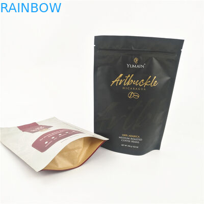 AL a prova d'umidità di carta kraft del sacchetto risigillabile della chiusura lampo di CMYK MOPP OPP