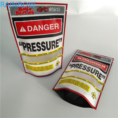 Incisione di Runtz 7g 35g CMYK della prova di Edibles Matte Mylar Aluminium Bag Smell