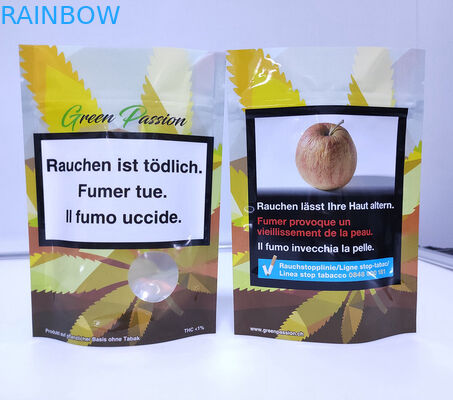 Incisione uv d'imballaggio commestibile di MOPP CMYK del punto della borsa a chiusura lampo di Runtz Mylar dell'alimento