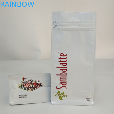 Il rinforzo inferiore della valvola di Degrassing insacca la chiusura lampo 110 micron di CMYK opaco MOPP