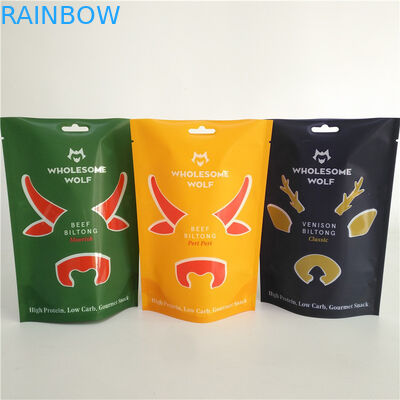 Bue essiccato innocuo per i bambini della carne secca della borsa di MOPP Mylar che imballa 110 micron