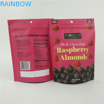 Il sacchetto di plastica commestibile di VMPET CMYK ha saldato a caldo i chip matti 1.2C del cioccolato