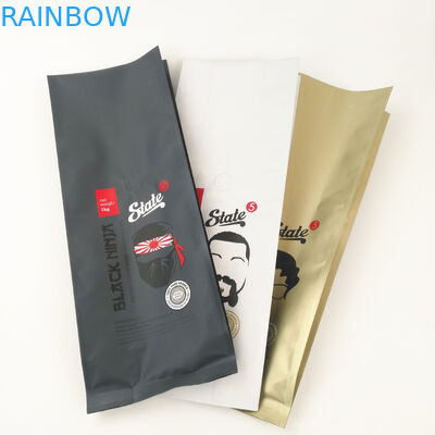 Incisione di OPP AL Plastic Stand Up Pouch 120 Mic Food Coffee Candy Frosted CPP