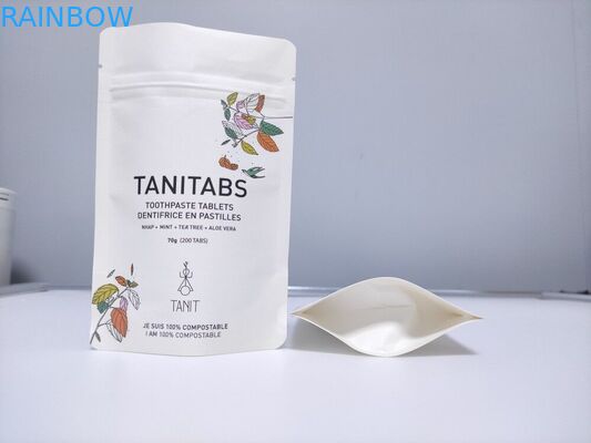 La chiusura lampo risigillabile di MOPP CMYK insacca la CBE del PVC di plastica di 200mic VMPET