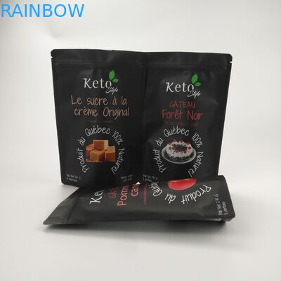 Micron autosigillanti di AL del sacchetto di plastica della chiusura lampo di CMYK VMPET 110 di borsa commestibile di CPP Mylar